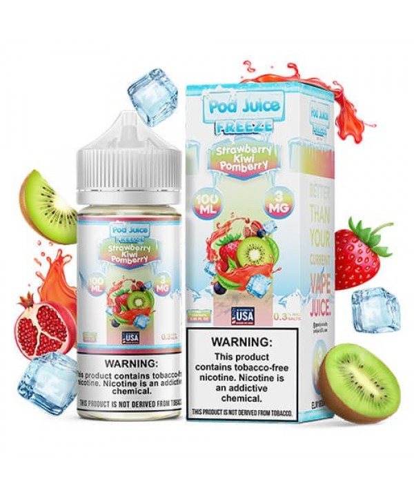 Pod Juice Synthetic Strawberry Kiwi Pomberry Freeze eJuice