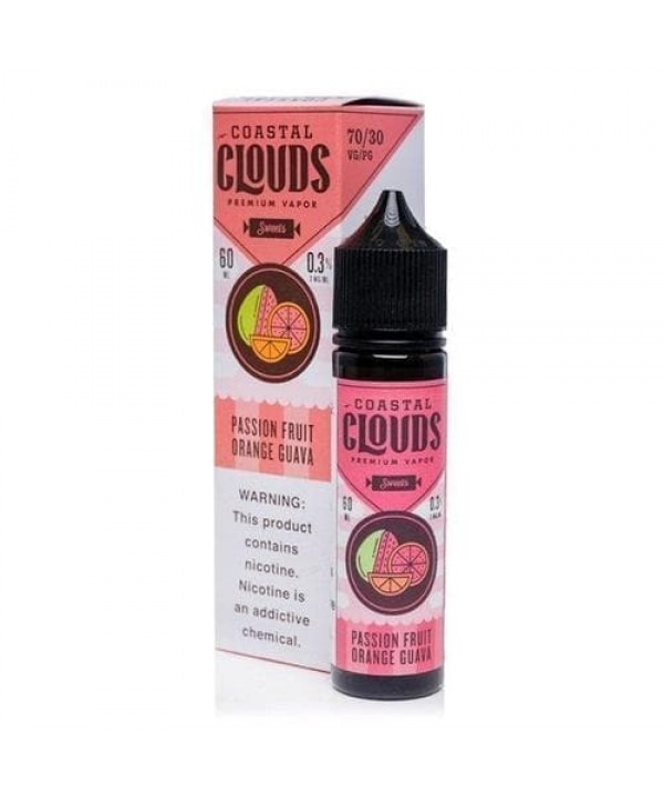 Coastal Clouds Passion Fruit Orange Guava eJuice