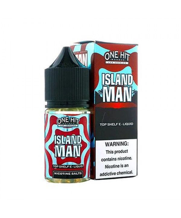 One Hit Wonder Synthetic Salt Island Man eJuice