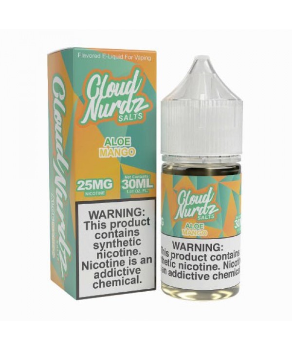 Cloud Nurdz Salts Aloe Mango eJuice