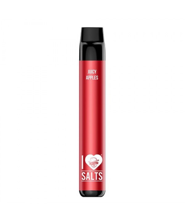 I Love Salts Synthetic Juicy Apple Disposable Vape...