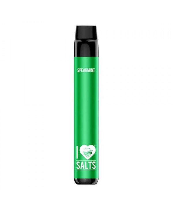 I Love Salts Synthetic Spearmint Disposable Vape P...