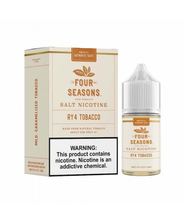 Four Seasons Salts RY4 Tobacco eJuice