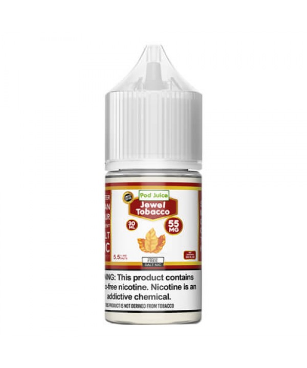 Pod Juice Synthetic Salts Jewel Tobacco eJuice