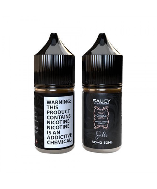 Saucy Classics Salts - Vanilla Xtreme Tobacco eJui...