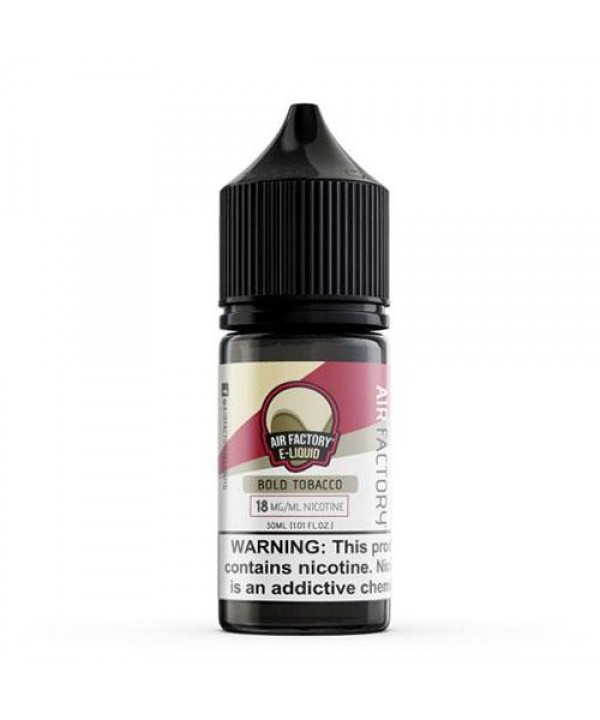 Air Factory Salt Bold Tobacco eJuice