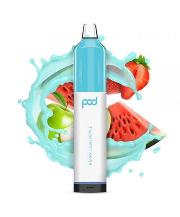 Pod Juice Synthetic Mesh 5500 Berry Lush Apple Disposable Vape Pen