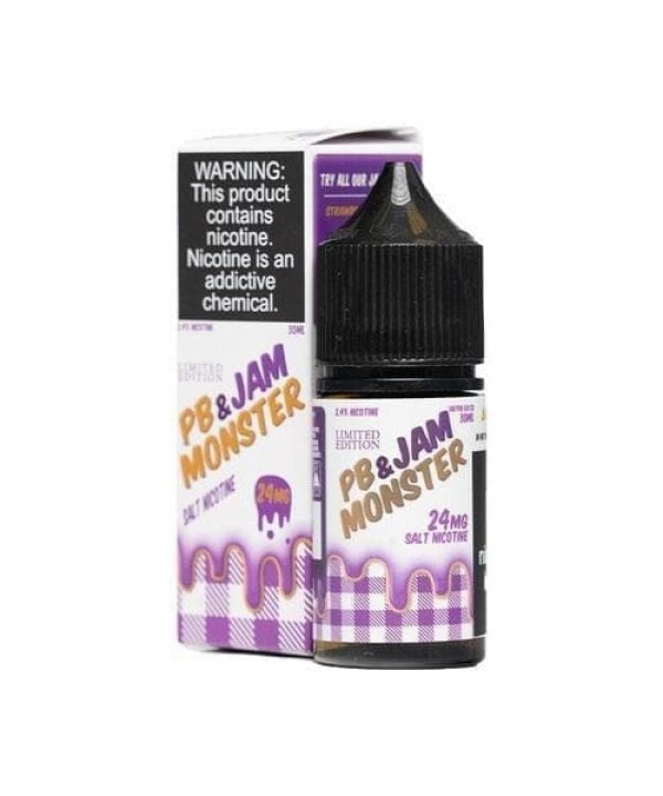 Jam Monster Salt PB & J eJuice