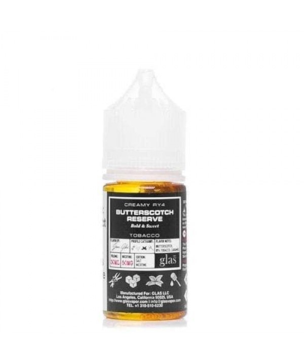 Glas BSX Nic Salt Butterscotch Reserve eJuice