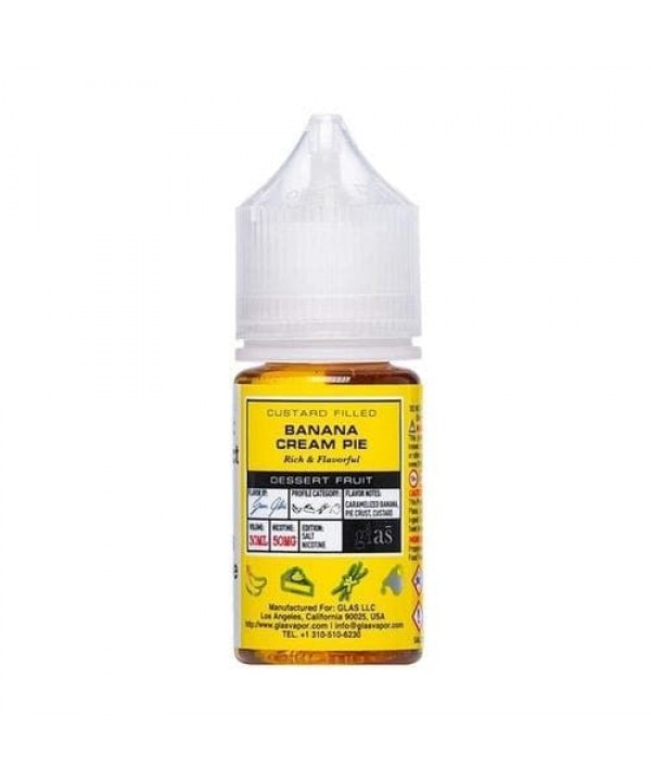 Glas BSX Nic Salt Banana Cream Pie eJuice