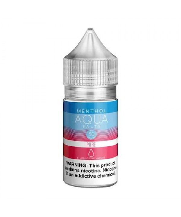 Aqua Salt Synthetic Pure Menthol eJuice