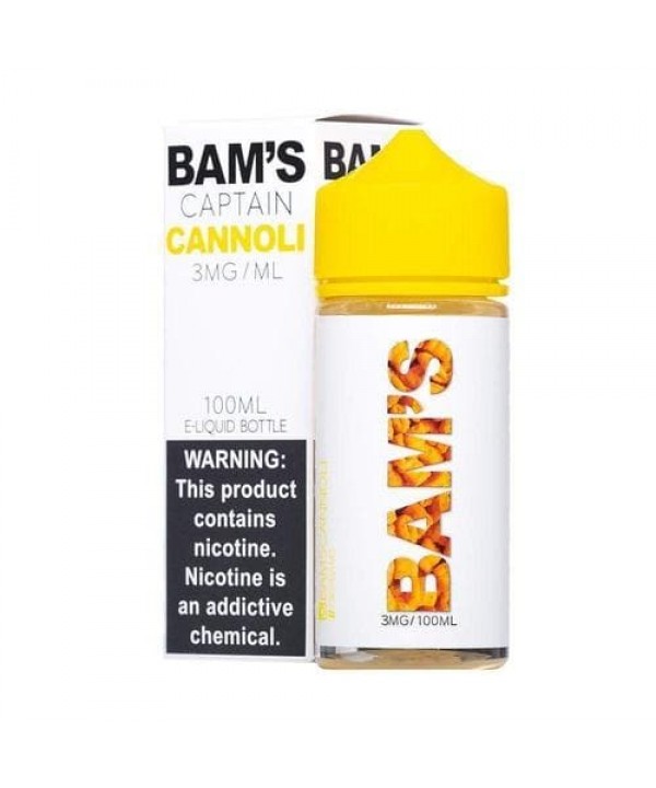 Bam's Captain Cannoli eJuice