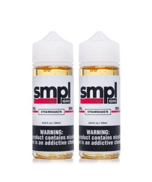 SMPL Juice StrawShake'N 2 Pack