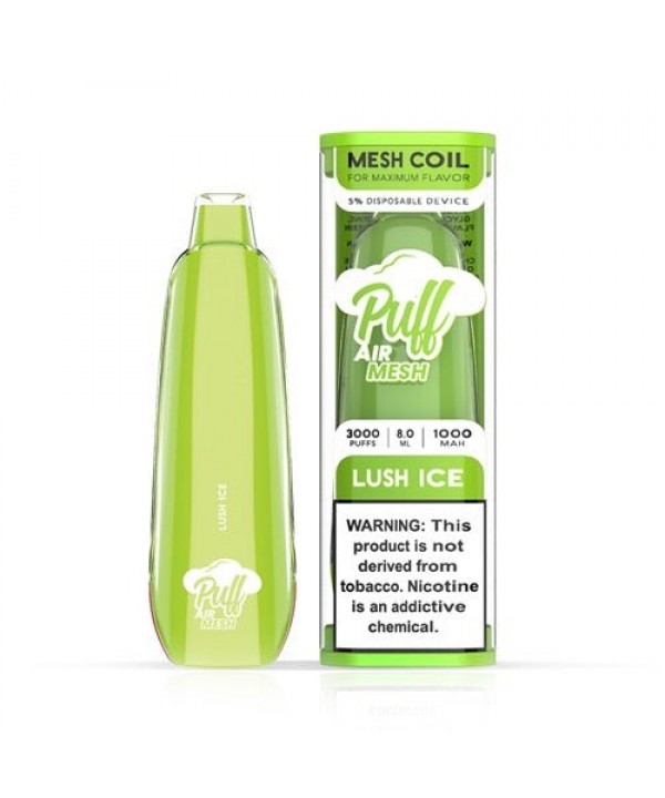 Puff Air Mesh Lush Ice Synthetic Disposable Vape P...