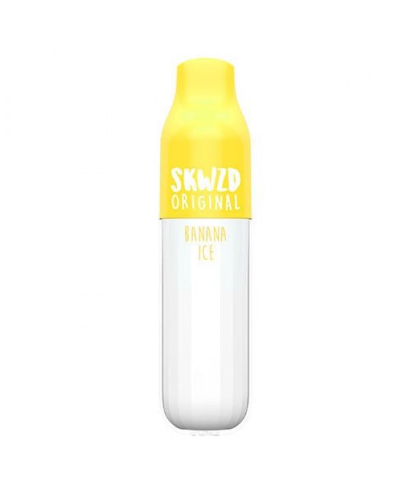 SKWZD Non-Tobacco Nicotine Banana Ice Disposable V...