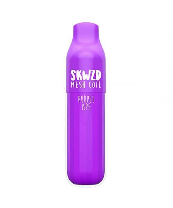 SKWZD Non-Tobacco Nicotine Purple Ape Disposable Vape Pen