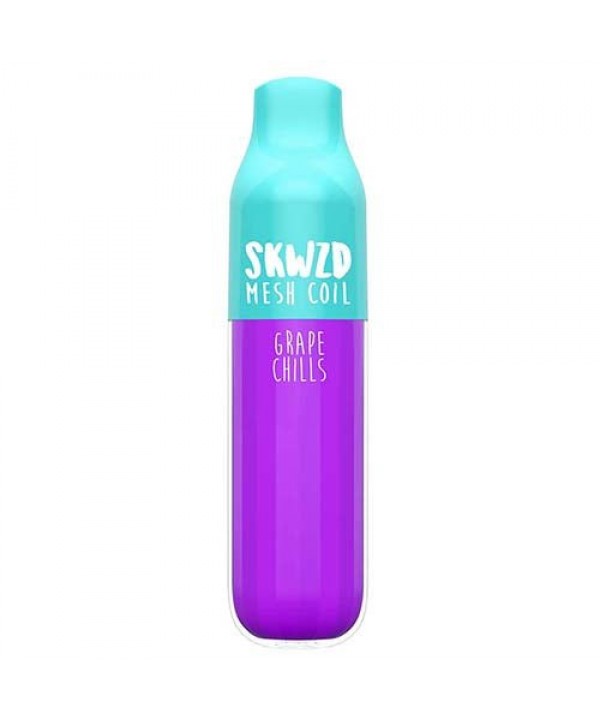 SKWZD Non-Tobacco Nicotine Grape Chills Disposable...