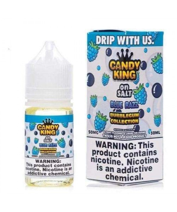 Candy King Bubblegum Collection On Salt Blue Razz eJuice