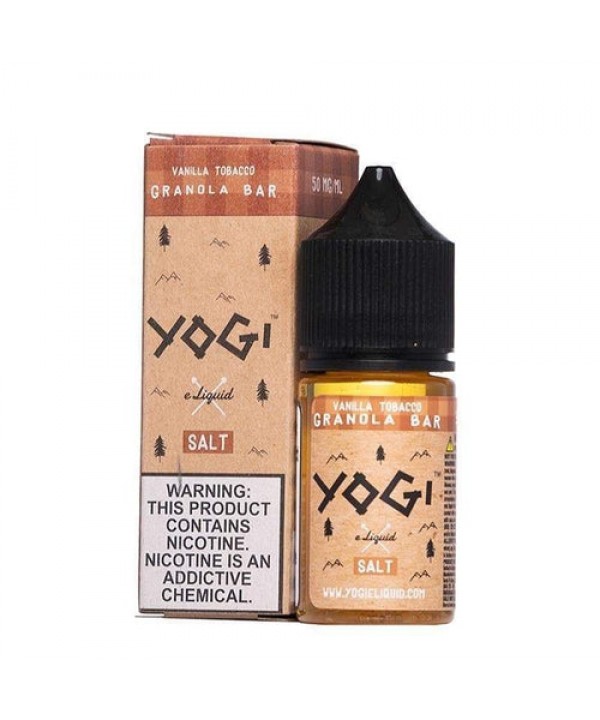 Yogi Salt Vanilla Tobacco Granola Bar
